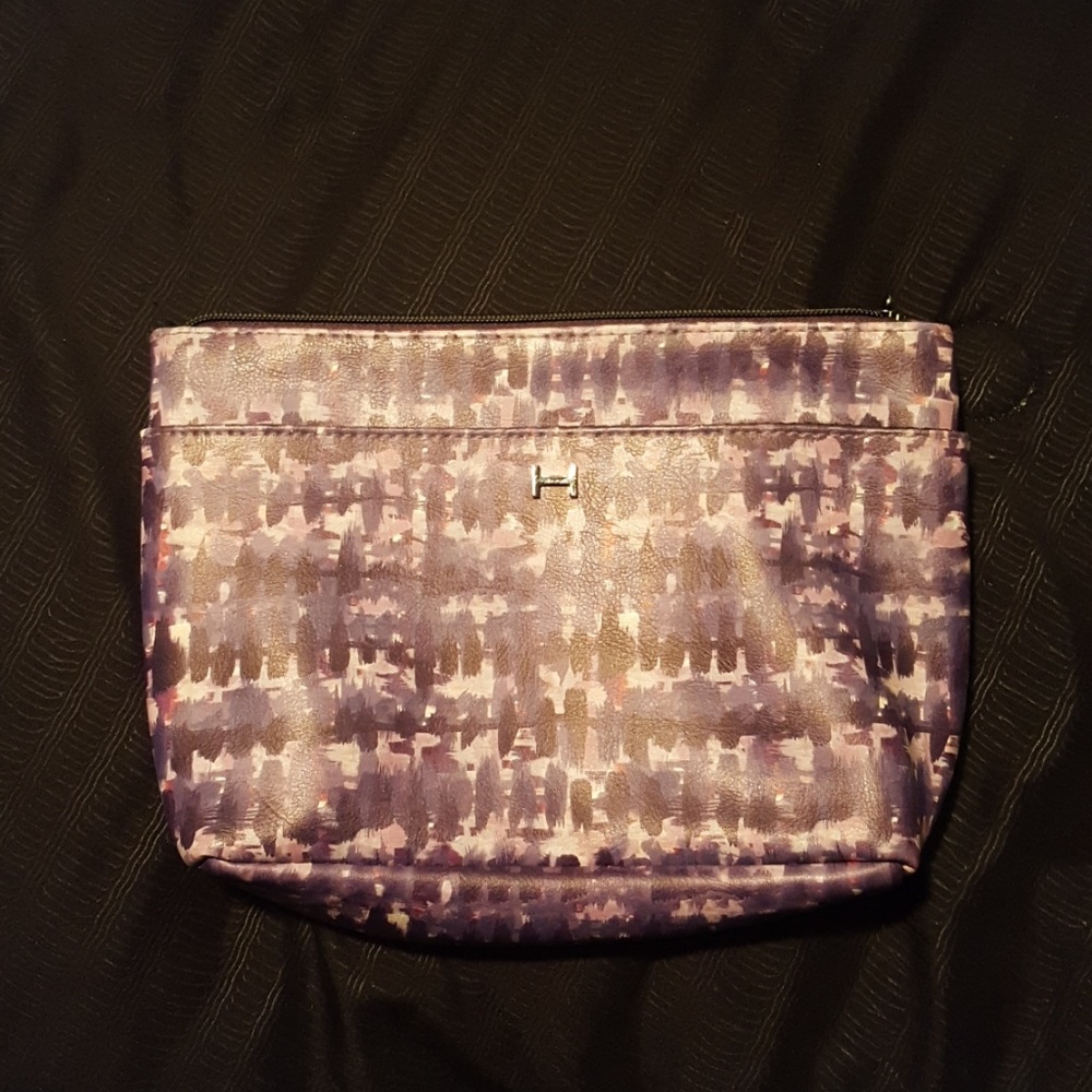 Halston bag. Purple print. NWOT
